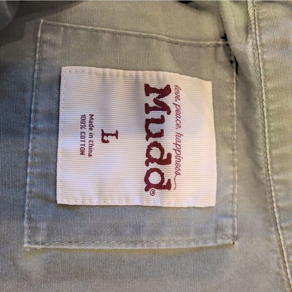 Mudd sz L distressed utility jacket - Picture 11 of 11